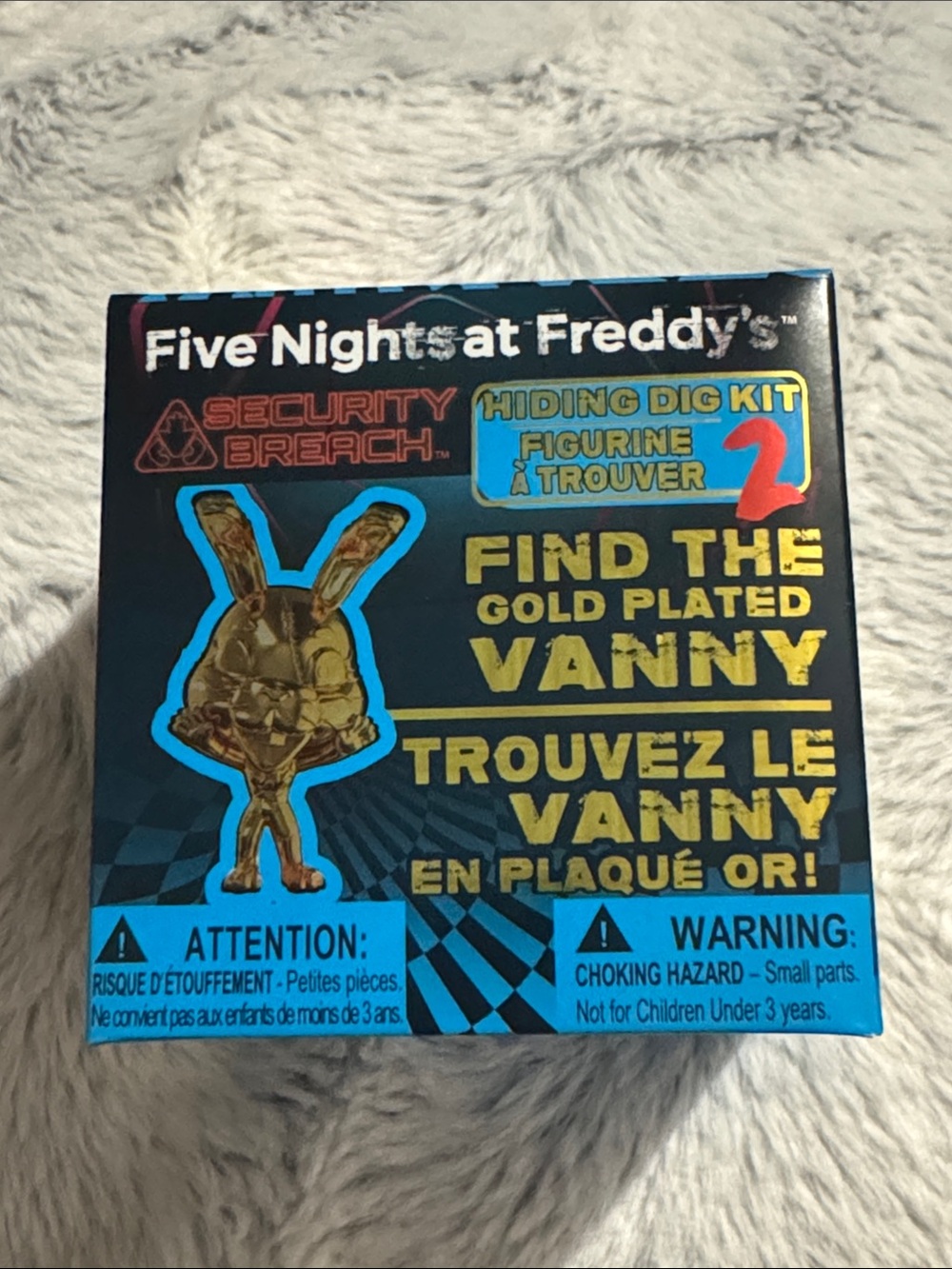Five Nights at Freddy's Find the Gold Plated Vanny Hiding Dig Kit 2